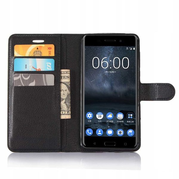 Litchi Nokia 6 Czarny zdjęcie 2