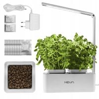 Inteligentna doniczka hydroponiczna LIF lampa do wzrostu roślin LED zestaw