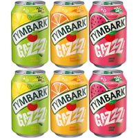 Tymbark napój gazowany Mix 3 smaki 330ml x 6 sztuk