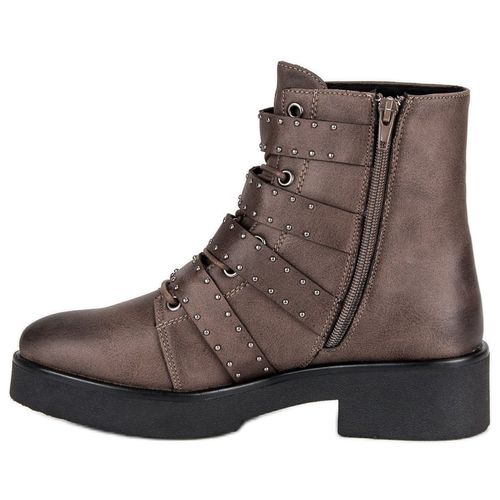 Brązowe Botki Workery r.39 na Arena.pl