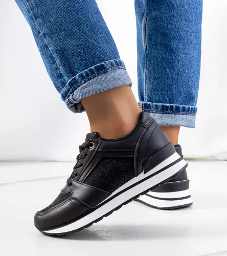 Czarne sneakersy Zarema 40 na Arena.pl