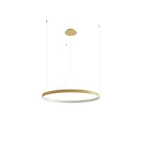 Żyrandol RIO 78 złoty LED 4000K