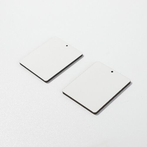 Kolczyki z MDF-u do sublimacji - duży prostokąt na Arena.pl