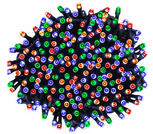 LAMPKI CHOINKOWE 300 LED MULTIKOLOR ŚWIATEŁKA NA CHOINKĘ ŚWIĄTECZNE na Arena.pl