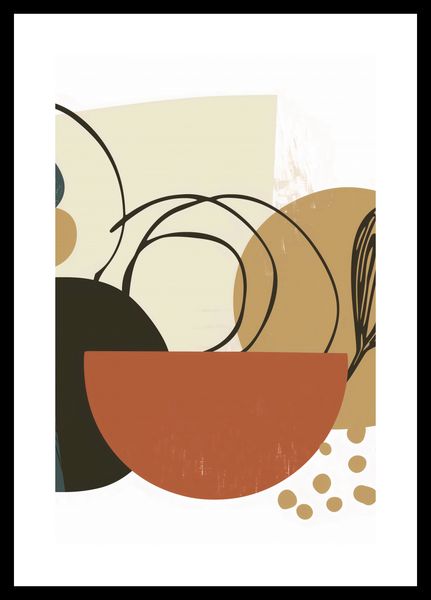 Plakat 53x81cm Kolaż Roślin zdjęcie 3