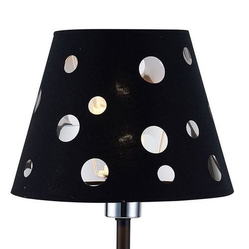 Nocna lampka BATLEY 50501107 stołowa lampa abażurowa czarna na Arena.pl