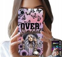 ETUI DO IPHONE 16e - OVER STIMULATED, NASTOLETNIE WZORY, CASE