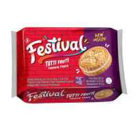 Ciastka o smaku owoców tropikalnych Tutti Frutti Festival Noel 403g