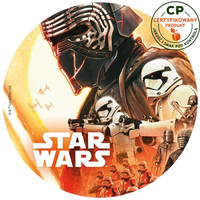 Opłatek na tort Star Wars - Gwiezdne Wojny