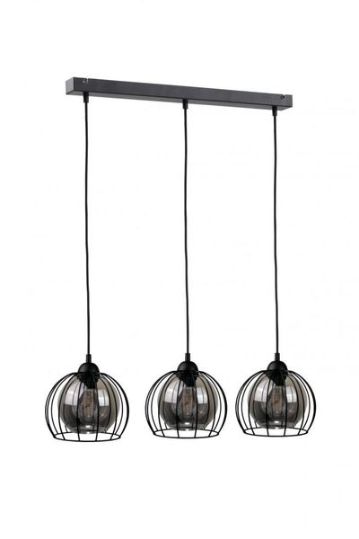 Lampa wisząca 3xE27 SOLO BLACK zdjęcie 1