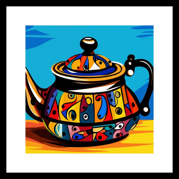 Plakat 30x30cm Może Herbatki? zdjęcie 3