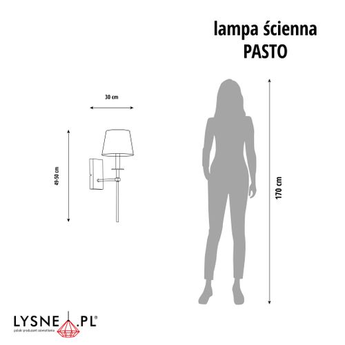 Lampka ścienna do czytania PASTO na Arena.pl