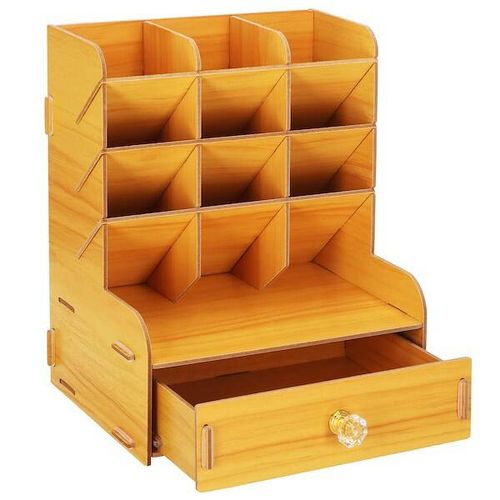 Organizer na biurko pojemnik z szufladą i półkami przybornik na Arena.pl