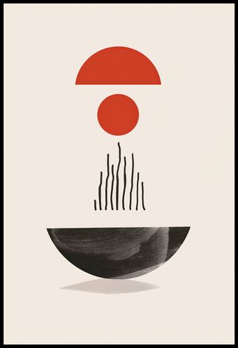 Plakat 67,5x100cm Półokrągła Forma na Arena.pl