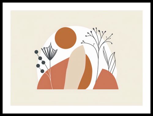 Plakat 55x40cm Organiczny Splot na Arena.pl