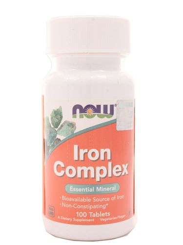 Kompleks żelaza Iron Complex - Now - 100 tabletek na Arena.pl