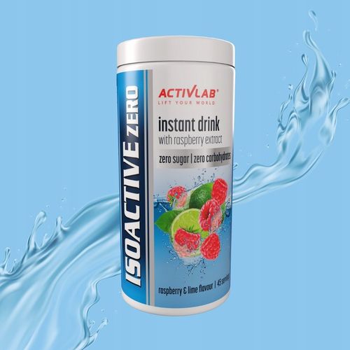 Isoactive ZERO Elektrolity BEZ CUKRU MALINA-LIMONKA na Arena.pl