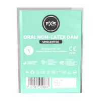 exs non-latex oral dam bezsmakowa powłoka ochronna 1 sztuka