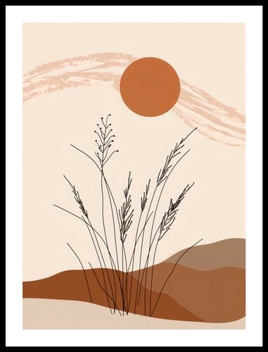 Plakat 40x55cm Złote Źdźbła na Arena.pl