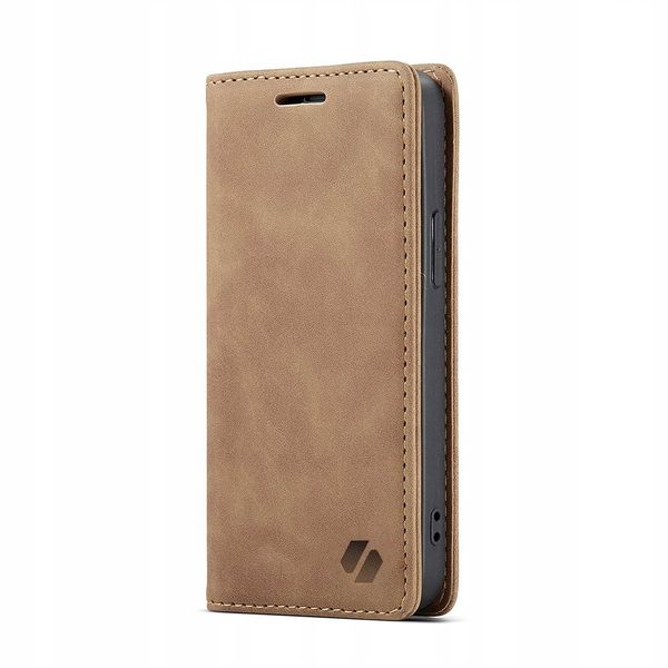 Spacecase Wallet Iphone 12 Mini Light Brown zdjęcie 5