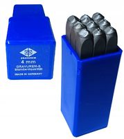 Znaczniki numeratory cyfry Gravurem Made in Germany Beta 0-9 4mm