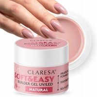 Claresa Soft Easy Builder Gel Żel Budujący Natural Delikatny Nude 45g