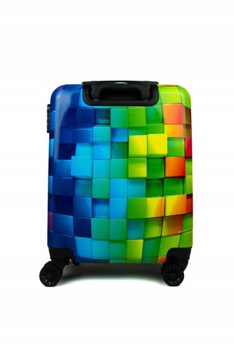 WALIZKA ŚREDNIA PODRÓŻNA KÓŁKA BAGIA 20 X WZÓR XL na Arena.pl