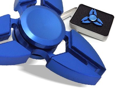 CRAB BLUE HAND FIDGET SPINNER METAL na Arena.pl