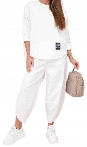 KOMPLET luźny ciemny niebieski na Arena.pl