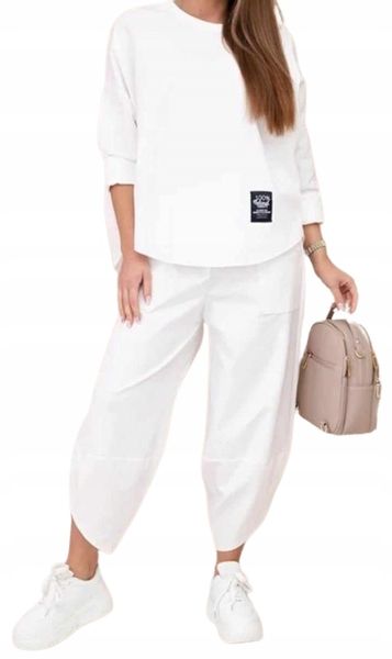 KOMPLET luźny ciemny niebieski zdjęcie 4