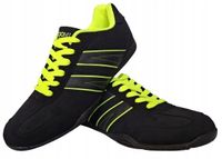 Buty sportowe casual sneakersy na halę w-f halówki damskie czarne 39