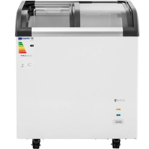 Zamrażarka skrzyniowa przeszklona do lodów mrożonek 180 l 180 W na Arena.pl