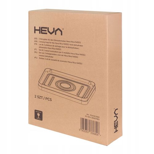 Sita do suszarki HEVA NIVA ze stali nierdzewnej 3D wymienne dodatkowe 2 SZT na Arena.pl