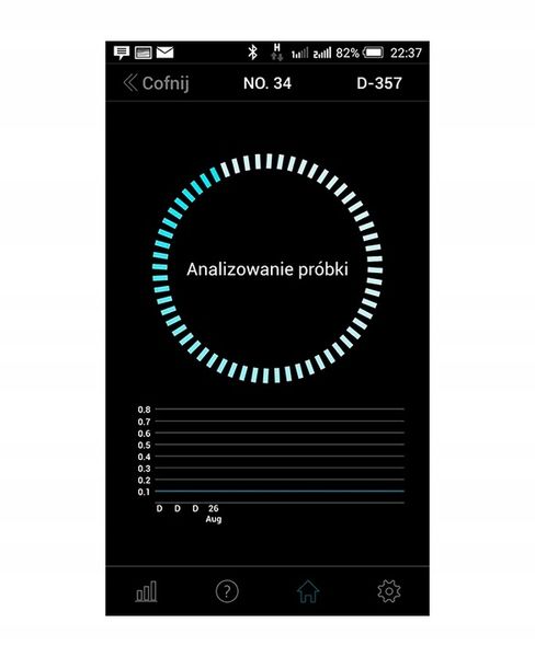 Alkomat BACscan Mobile z Bluetooth 4.0+kalibracje zdjęcie 14