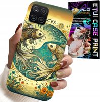 ETUI DO SAMSUNG A12 / M12 - ZNAK ZODIAKU, RYBA ASTRONOMIA + FOLIA