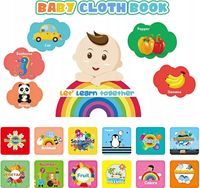 Książeczki do kąpieli dla niemowląt Zestaw 12 szt