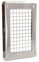 Kratka osłonowa wylotów bocznych komina K1K-CH 135x195 mm – stal nierdzewna