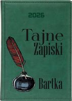 Stylowy kalendarz PLANER A5 2026 TYGODNIOWY terminarz PREZENT Z IMIENIEM