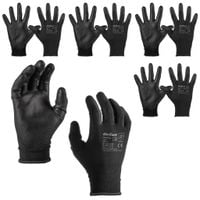 Rękawice robocze poliuretanowe Rebel Tools CS-P002 XL 10 bezszwowe 5kpl.