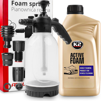 K2 AKTYWNA PIANA 1KG szampon PIANOWNICA RĘCZNA 2L wstępne mycie samochodu