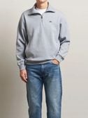 Koszulka Callan Jersey Half Zip Medium Grey Melange M