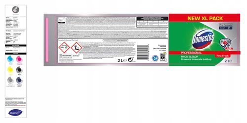 domestos płyn do wc pine fresh zielony 2l na Arena.pl