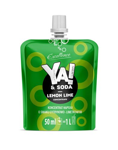 Ya! Koncentrat do soda stream o smaku cytrynowo-limetkowym 50ml na Arena.pl