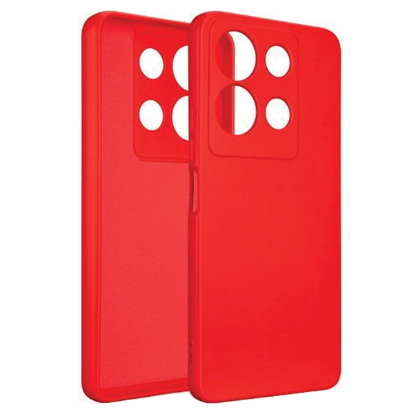beline etui silicone infinix note 30czerwony/red zdjęcie 1