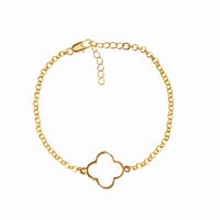 bransoletka koniczynka ażur (b15/mik/04au)