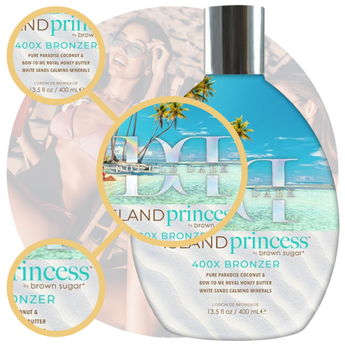 Brown Sugar Double Dark Island Princess Bronzer 400ml na Arena.pl