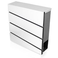 Skrzynka pocztowa designerska stalowa 18063