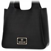 Monnari Torba Typu Shopper Duża Torebka Damska Na Ramię Klasyczna Czarna
