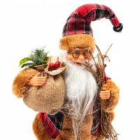 Figurka Święty Mikołaj skrzat świąteczny