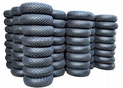 KÓŁKO DO WÓZKA TACZEK 3.0-4.0 260x85mm KOŁA KOŁO POMPOWANE 2PR MOCNE na Arena.pl